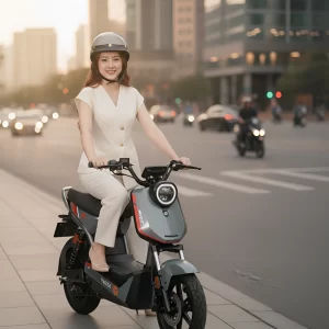 lý do giới trẻ chọn mũ bảo hiểm M1 siêu nhẹ khi đi xe điện, xe tay ga điện