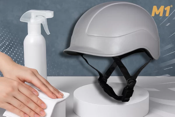 Cách vệ sinh mũ bảo hiểm M1 siêu nhẹ đúng cách